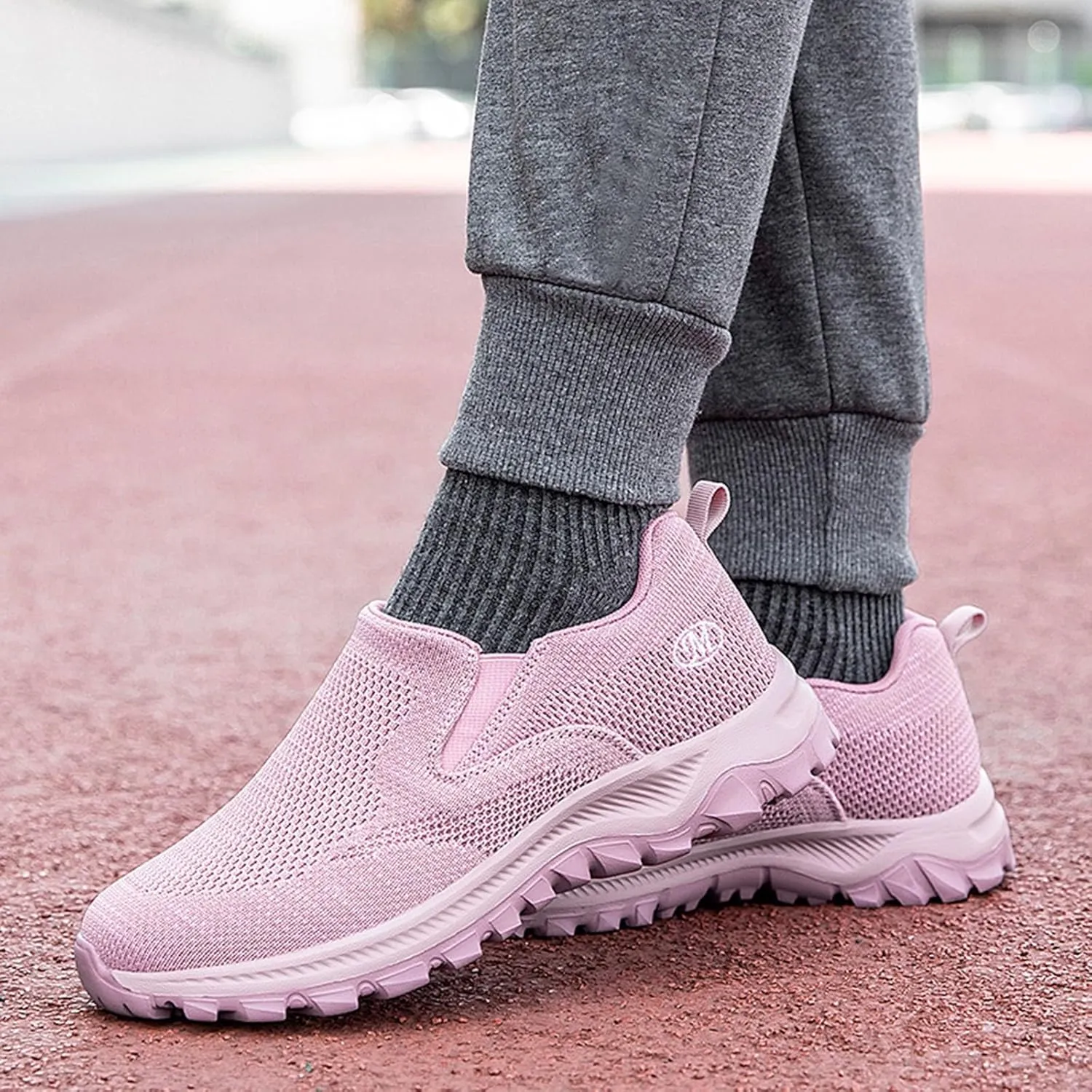 Women's Orthopedic Shoes with Adjustable Strap Slip on Orthopaedic Walking Sneakers Minimalist Zero Drop Shoe