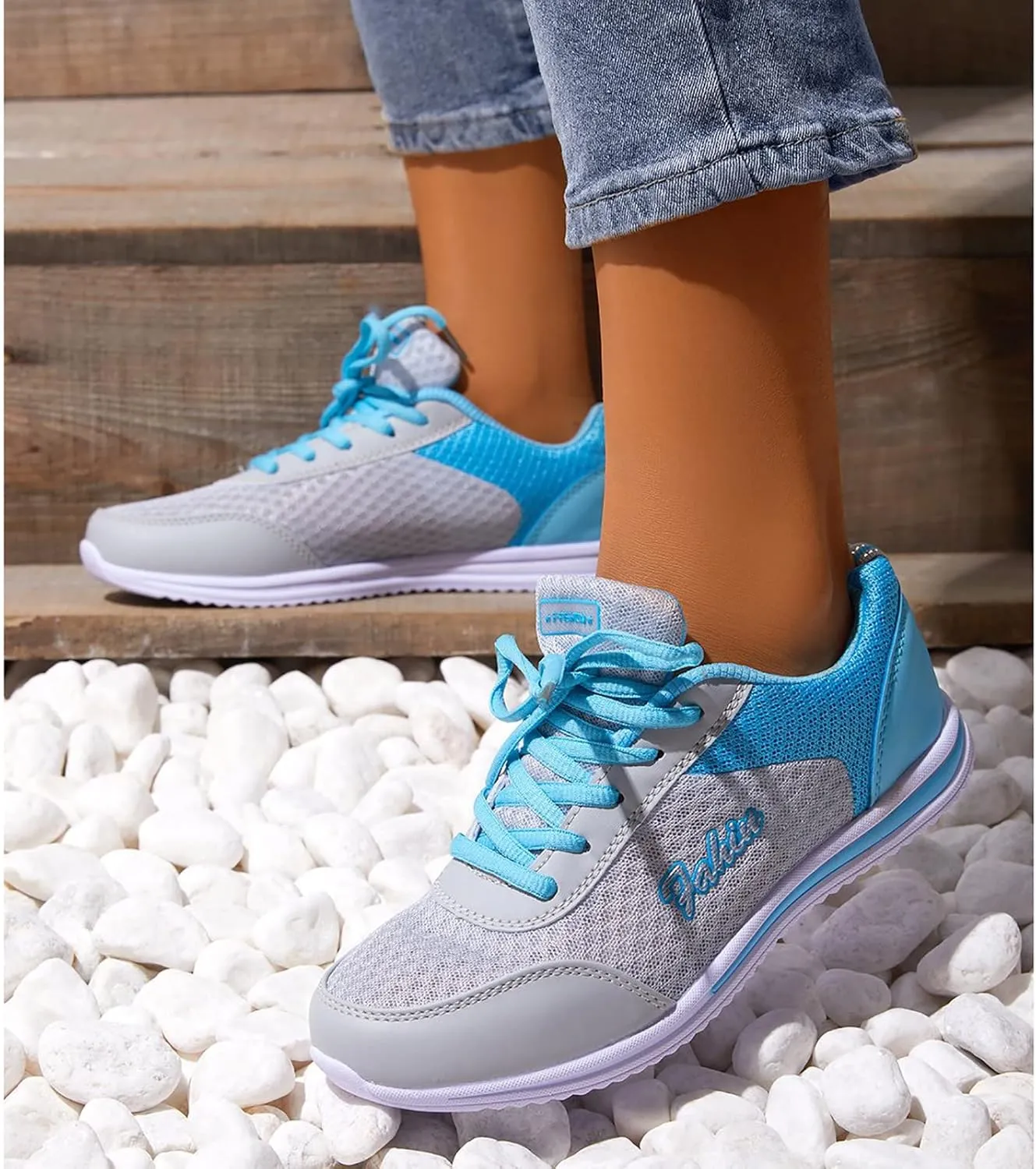 Womens Orthopedic Slip On Loafers with Arch Support Comfortable Walking Shoes Casual Sneakers Plantar Fasciitis Relief Foot Pain Diabetic Feet