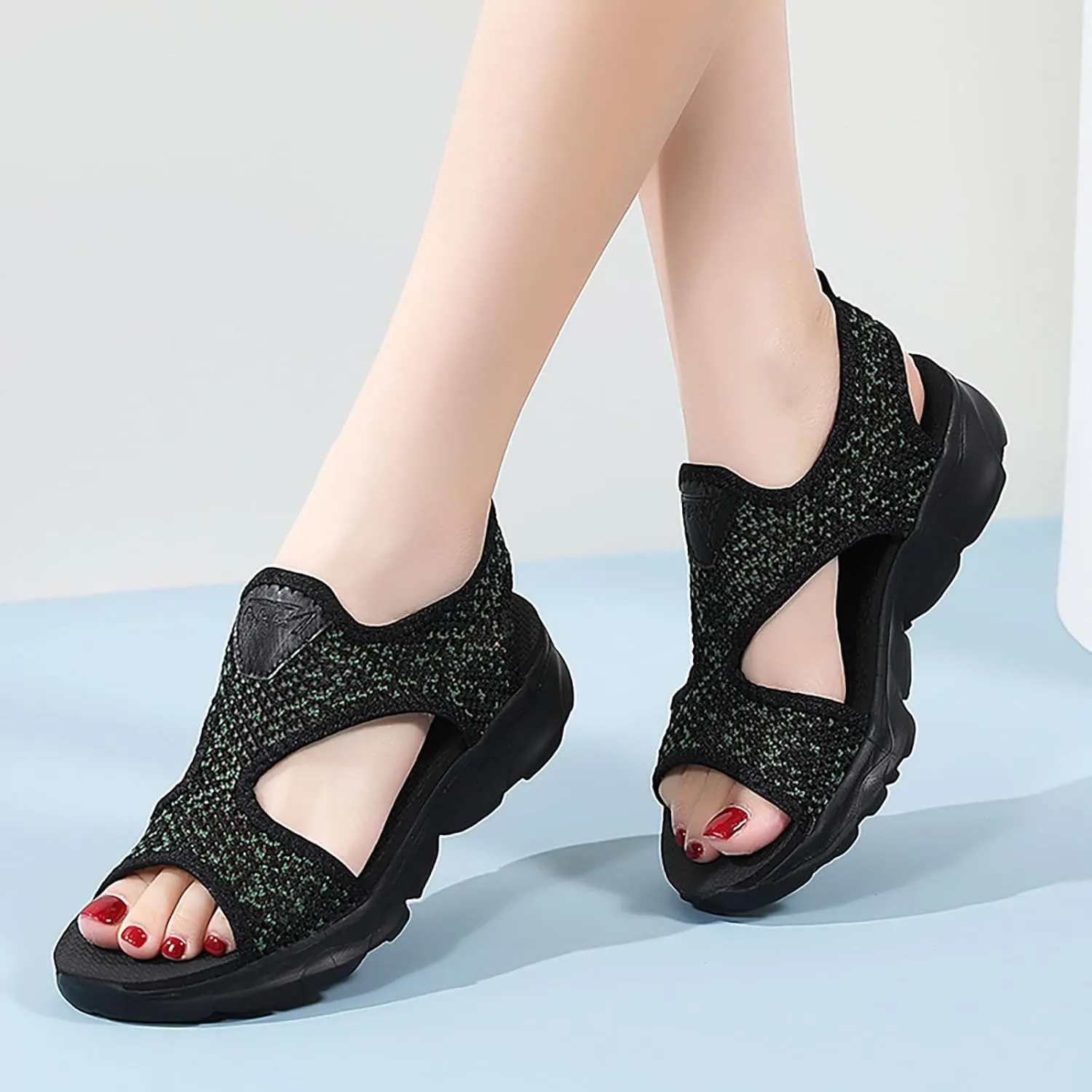 Womens Platform Sandals Casual Flatform Platform Wedges Sandals Women's Casual Summer Women Wedge Heels Shoes