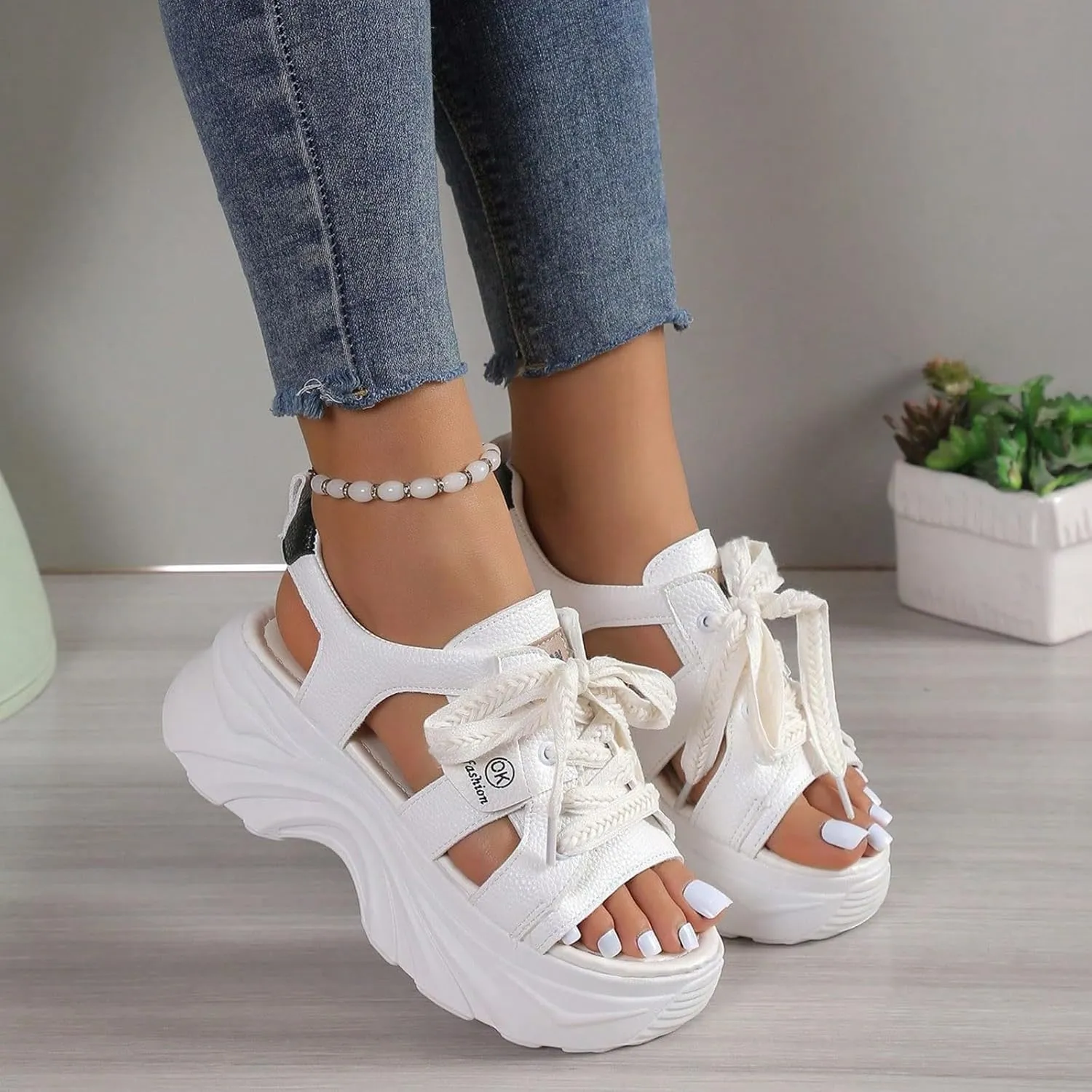 Womens Platform Sandals Comfortable Orthopedic Sandals Comfortable Summer Platform Casual Dress Women Sandal