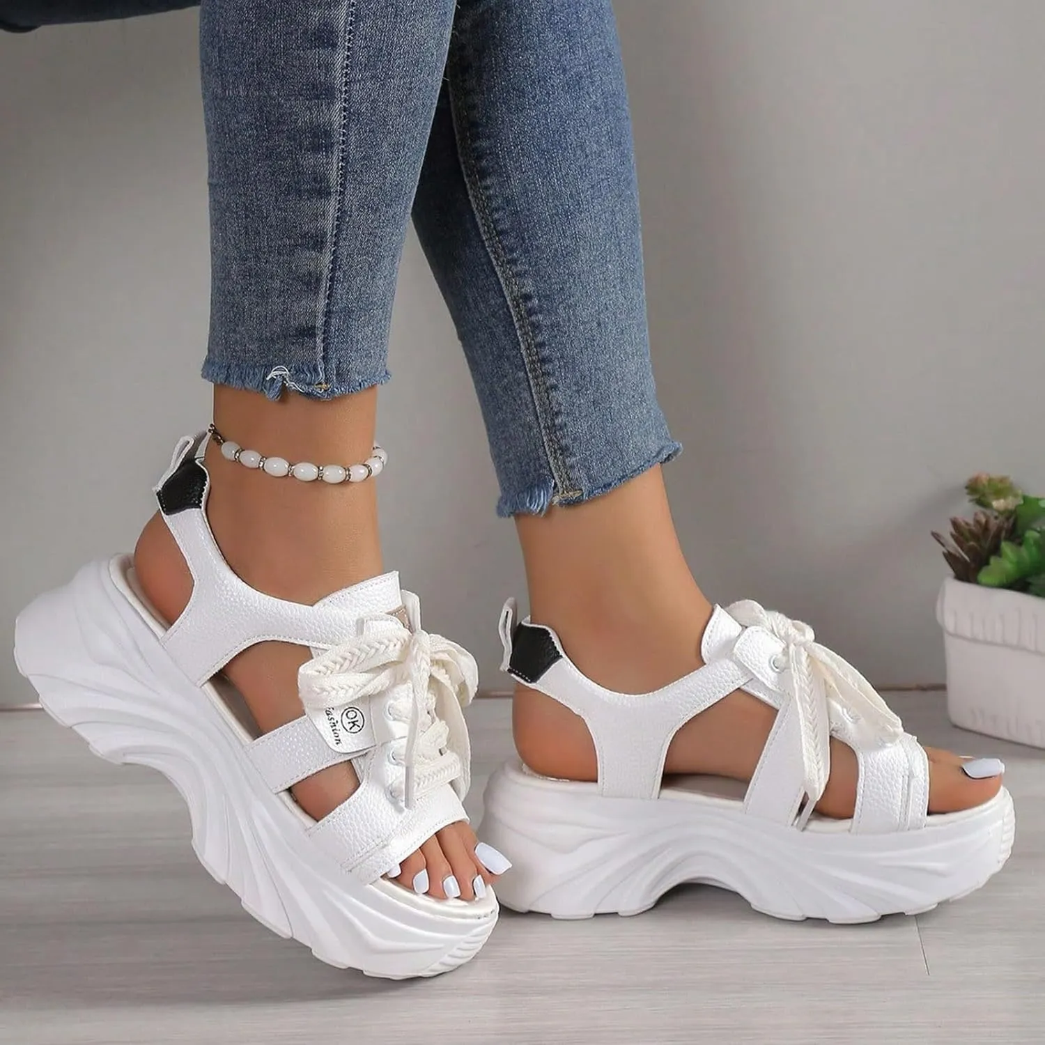 Womens Platform Sandals Comfortable Orthopedic Sandals Comfortable Summer Platform Casual Dress Women Sandal