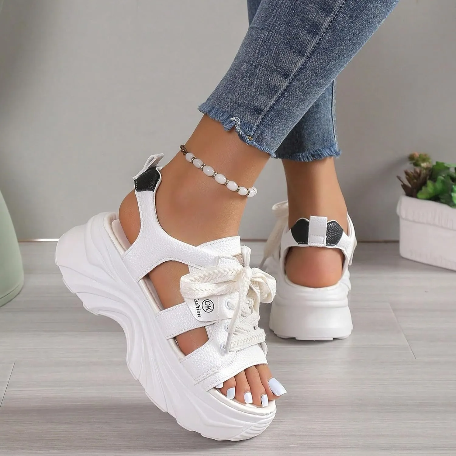 Womens Platform Sandals Comfortable Orthopedic Sandals Comfortable Summer Platform Casual Dress Women Sandal