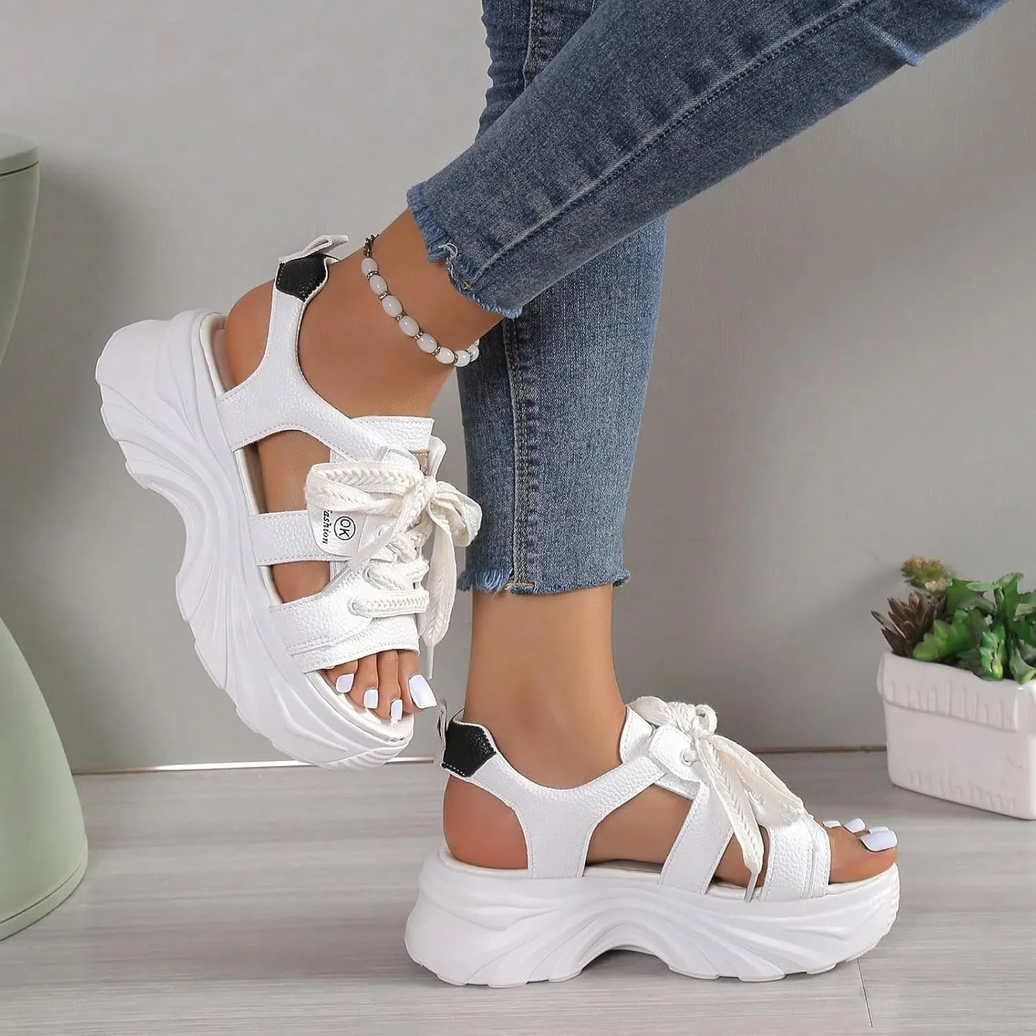 Womens Platform Sandals Comfortable Orthopedic Sandals Comfortable Summer Platform Casual Dress Women Sandal