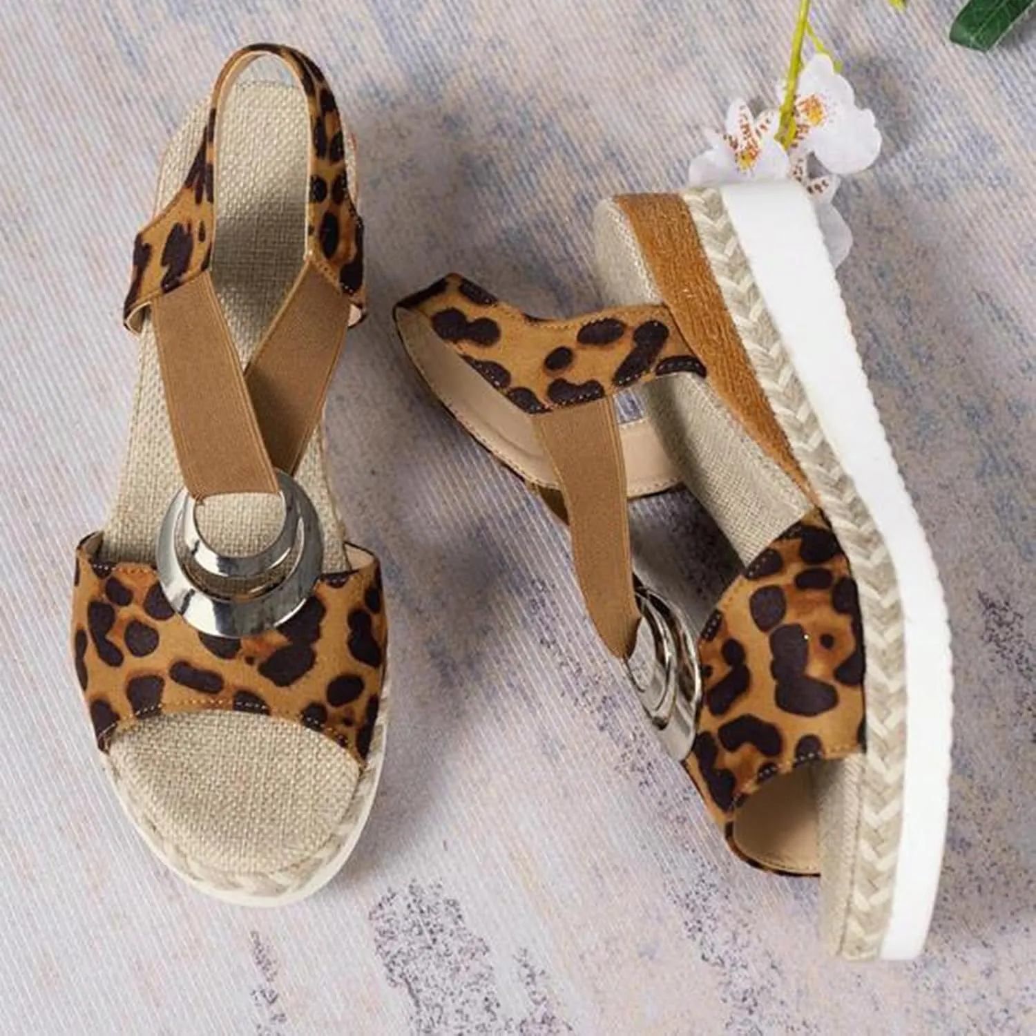 Womens Platform Sandals Comfortable Orthopedic Sandals Sandals for Women Wedges Open Toe Beach Sandals