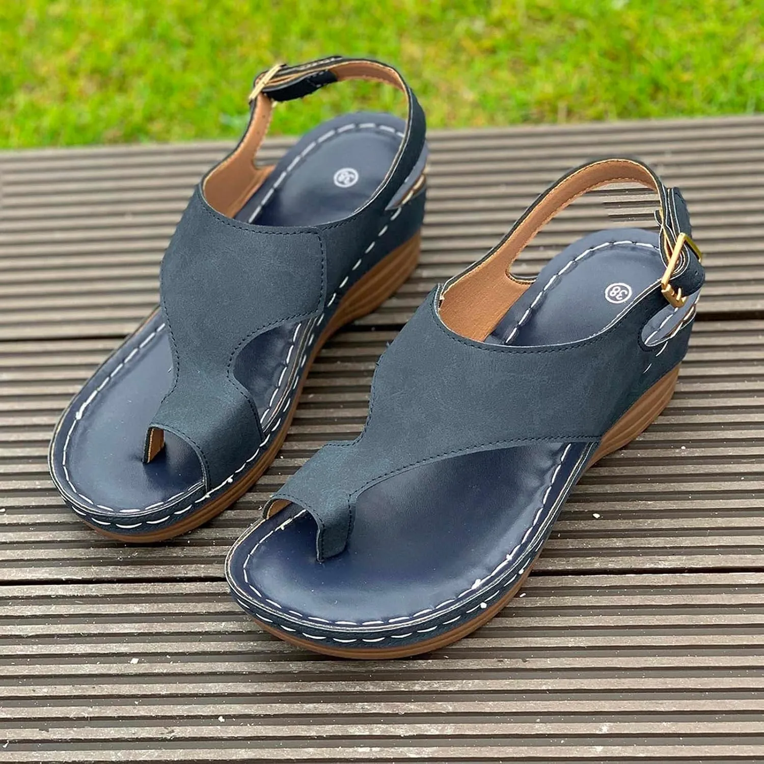 Womens Platform Sandals Womens Open Toe Espadrilles Comfortable Summer Platform Casual Dress Women Sandal
