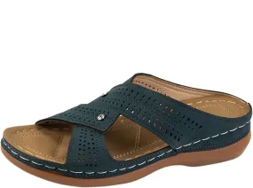 Women's Platform Wedge Sandals Comfortable Summer Raffia Straw Sandals Casual Elastic Ankle Strap Platform Sandals