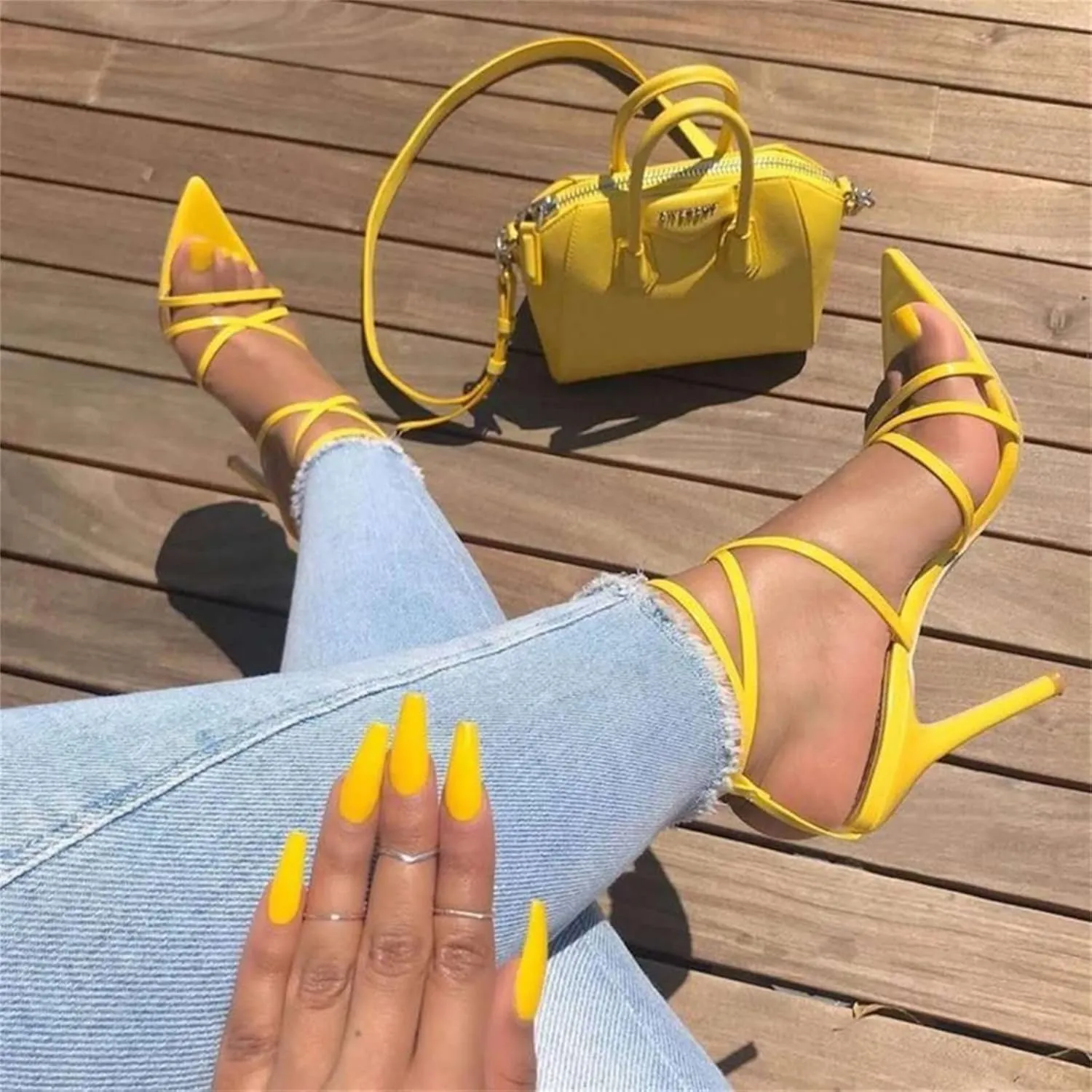 Women's Pumps Dress Shoes High Women's Fashion Heel Strap Spring Summer Sandals and Sandals