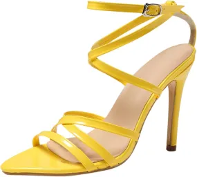 Women's Pumps Dress Shoes High Women's Fashion Heel Strap Spring Summer Sandals and Sandals
