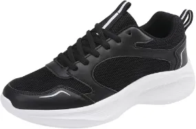 Womens Running Shoes Women Fashion Breathable Comfortable Athletic Sneakers Non Slip Lace Up Tennis Shoes