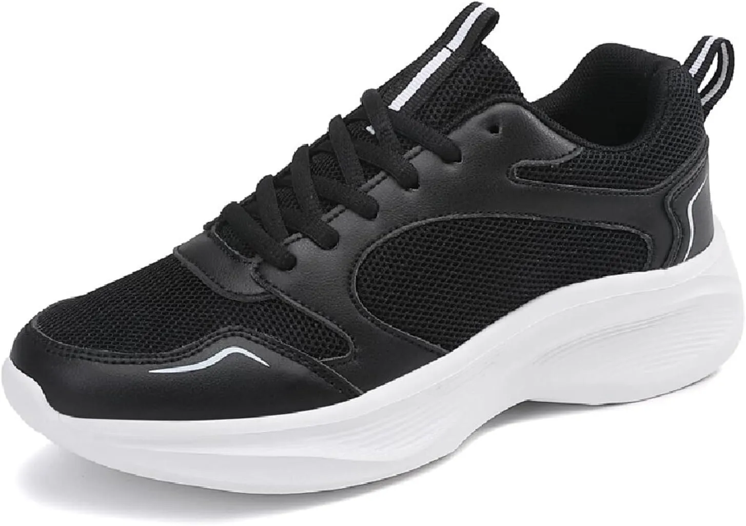 Womens Running Shoes Women Fashion Breathable Comfortable Athletic Sneakers Non Slip Lace Up Tennis Shoes