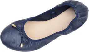 Women's Slip On Ballet Flat Women's Fashion Bow Casual Ballet Pointed Toe Shoes Work Shoes Pointed Toe Flats Knit