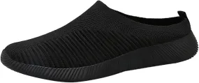 Women's Slip-On Orthopedic Arch Support Backless Non Slip Work Shoes Women Comfortable Men Shoes Casual Men Shoes Sneakers Brown Tennis Shoe Cross Trainer Shoe