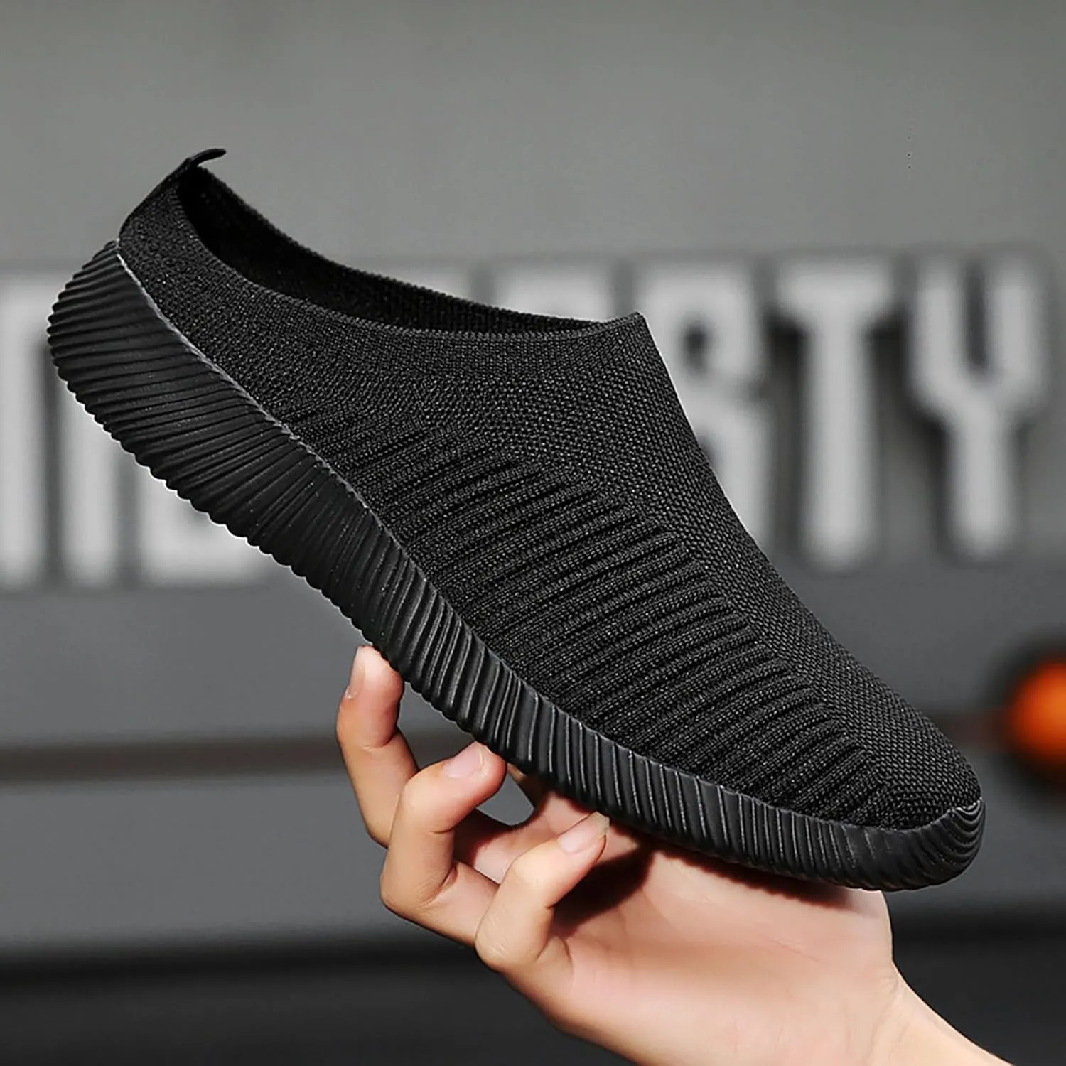 Women's Slip-On Orthopedic Arch Support Backless Non Slip Work Shoes Women Comfortable Men Shoes Casual Men Shoes Sneakers Brown Tennis Shoe Cross Trainer Shoe