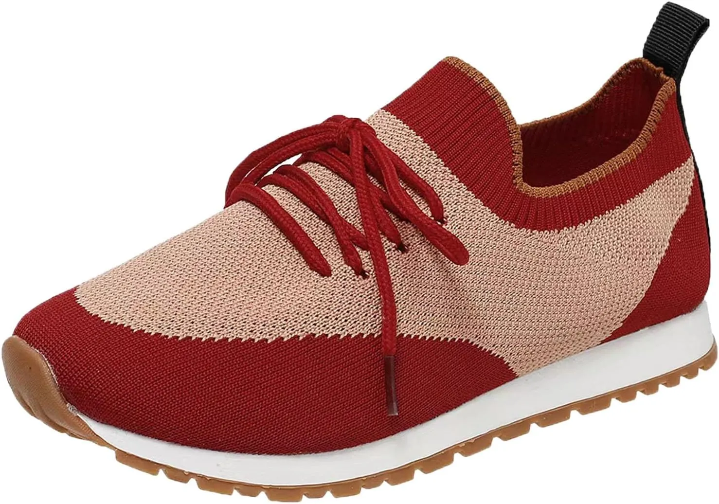 Women's Soft Sole Cushion Sneakers Non Slip Workout Fashion Tennis Running Sneakers Arch Support Walking Shoe