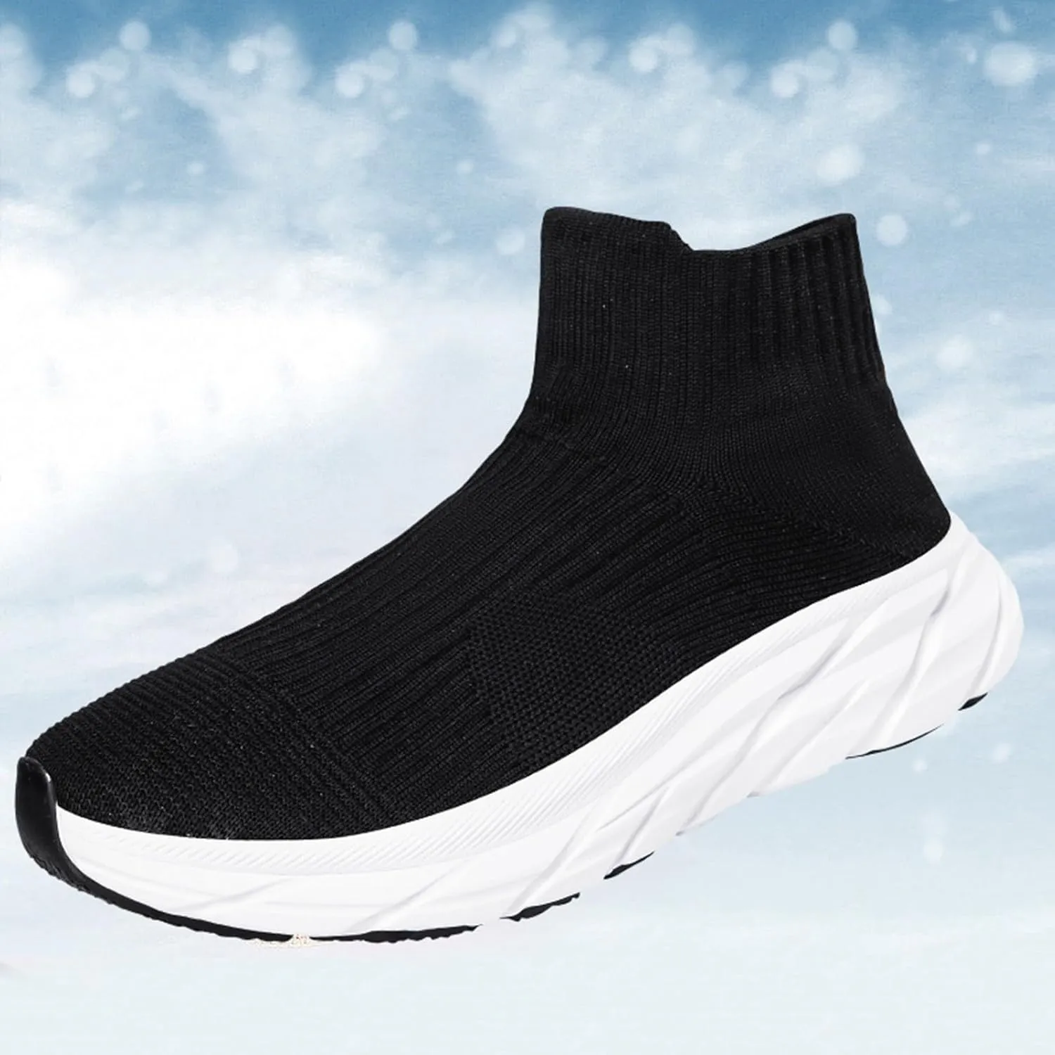 Womens Supportive Running Shoes Non Slip Lightweight Casual Breathable Tennis Shoes Lightweight Workout Shoe