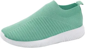 Women's Walking Shoes Cushion Comfortable Breeze Shoes Running Shoes for Women Lightweight Men's Casual Shoes Wedge Sneakers Brown Tennis Shoe Trainers Shoe