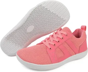 Womens Walking Sneakers Breathable Slip On Tennis Shoes Men's Wide Minimalist Barefoot Sneakers Comfy Casual Non Slip Flat Shoes
