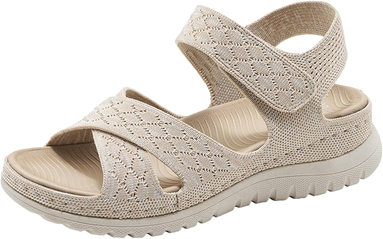 Womens Wedge Sandals Espadrille Dressy Wedge Sandals Comfortable Summer Platform Casual Dress Women Sandal