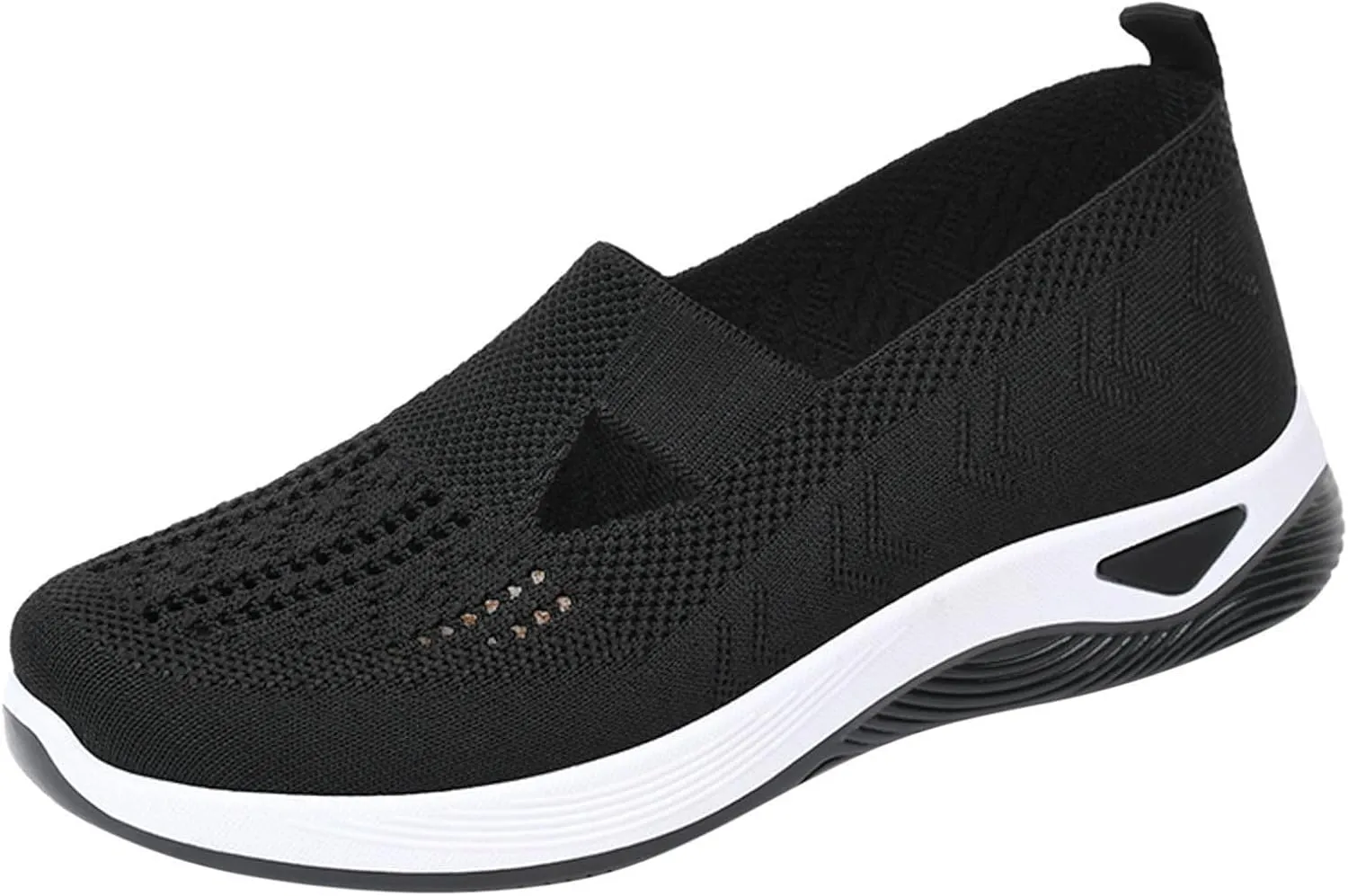 Women's Woven Orthopedic Breathable Soft Sole Running Shoes for Men Comfort Men's Casual Shoes Platform Sneakers Brown Tennis Shoe White Loafers
